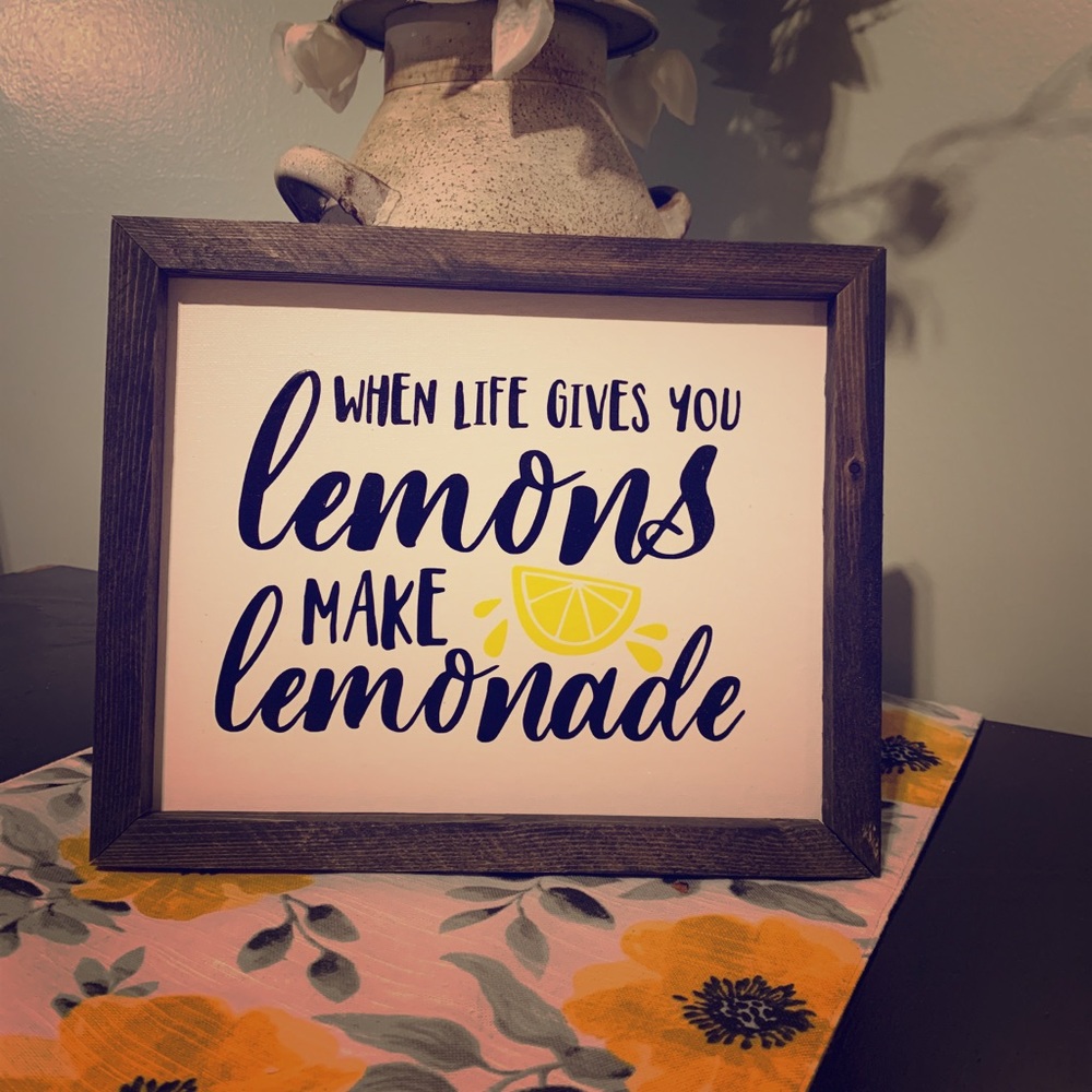 Lemon sign